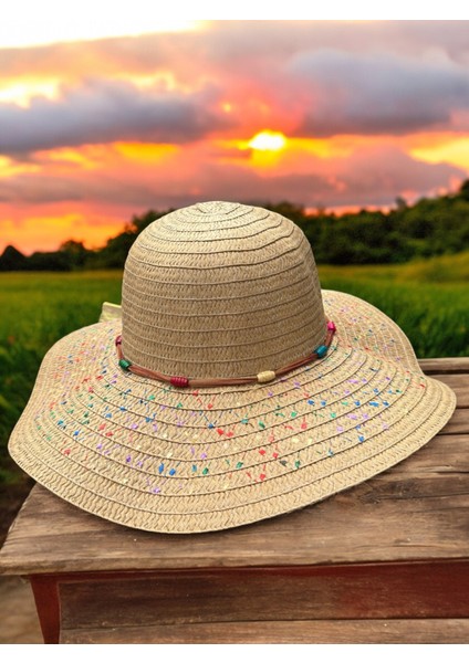 Kadın Hasır Plaj Şapkası modelleri