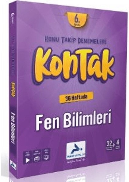 Paraf Yayınları 6. Sınıf Fen Bilimleri Kontak Denemeleri