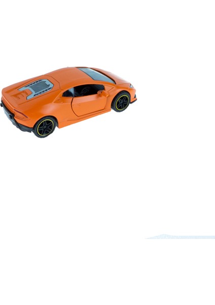 Oyuncak Metal Çek Bırak Süper Sport Araba Turuncu 11 cm fiyatları