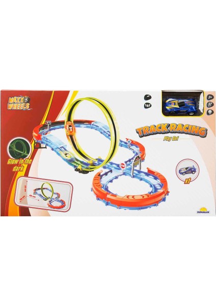 Karanlıkta Parlayan Pist Yarışı Oyun Seti modelleri
