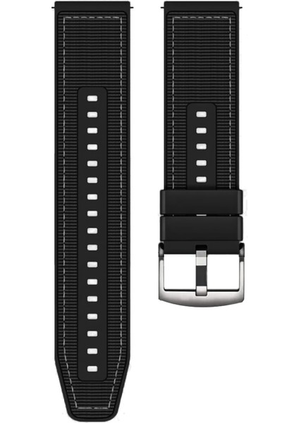 Huawei Watch Gt2-Gt3 Elegant 42MM/GT3 Pro 43MM Seramik ile Uyumlu Kordon 20MM Lansman Kumaş indirimleri