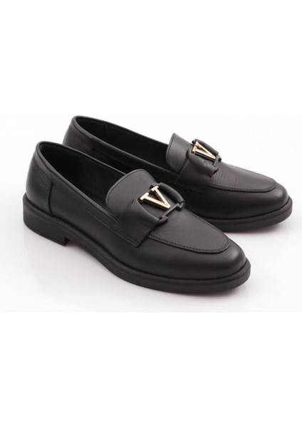 24044Y V Tokali Kadin Loafer Ayakkabi