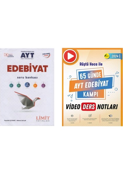 AYT Edebiyat Soru Bankası Video Çözümlü – AYT Edebiyat 65 Günde Video Ders Notları