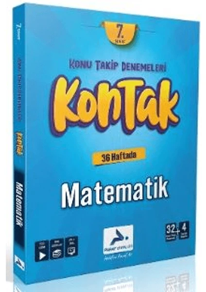 Paraf Yayınları 7. Sınıf Kontak Matematik Denemeleri