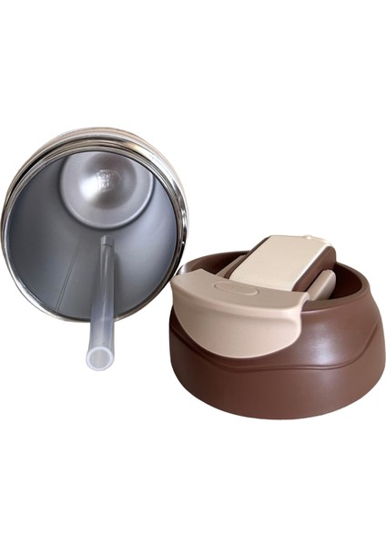 Çift Kapaklı Pipetli Yeni Seri Staınless Steel 450 ml Sıcak/soğuk Mag Bardak Termos fiyatları