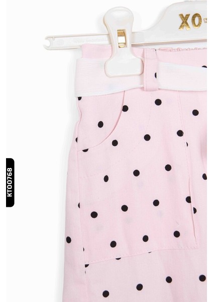 Kız Pantolon Takm 4-12 Yaş 6680 Pembe