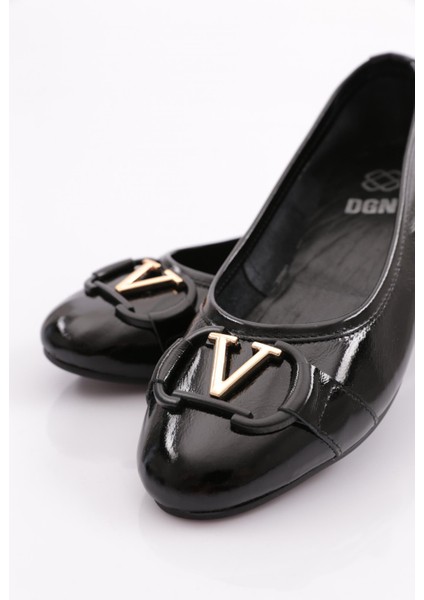 24057V Kadin V Tokali Aksesuarli Babet fırsatları