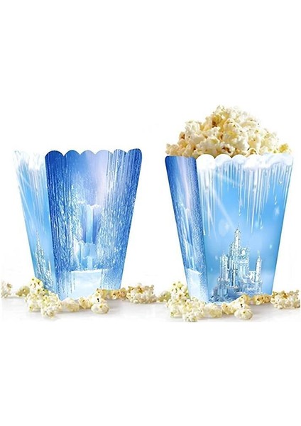 Karlar Ülkesi Temalı Mısır Kutusu 8 Adet