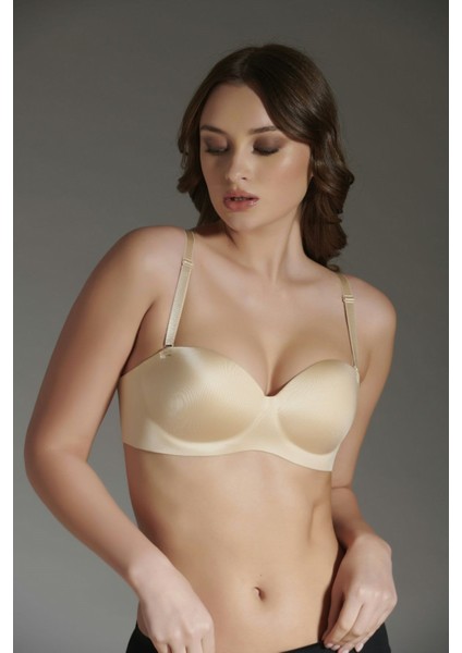 Desteksiz Lazer Soft Kap Straplez C16050 Ten