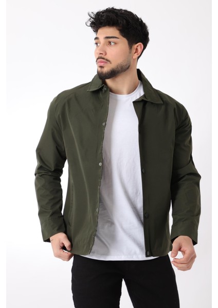 Sporlikra Kumaş Çıtçıtlı Yakalı Yağmurluk/mevsimlik Pldp 2976_60291