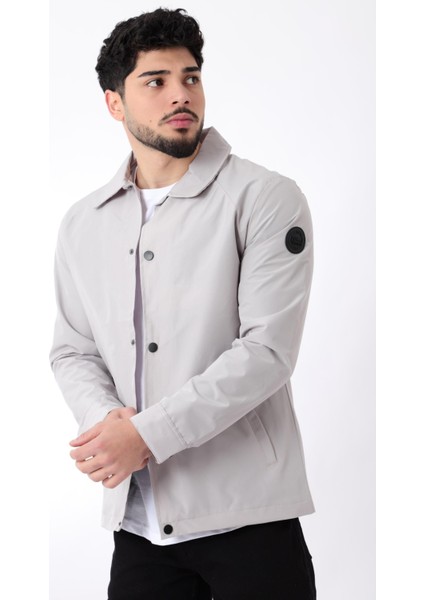 Sporlikra Kumaş Çıtçıtlı Yakalı Yağmurluk/mevsimlik Pldp 2976_60291