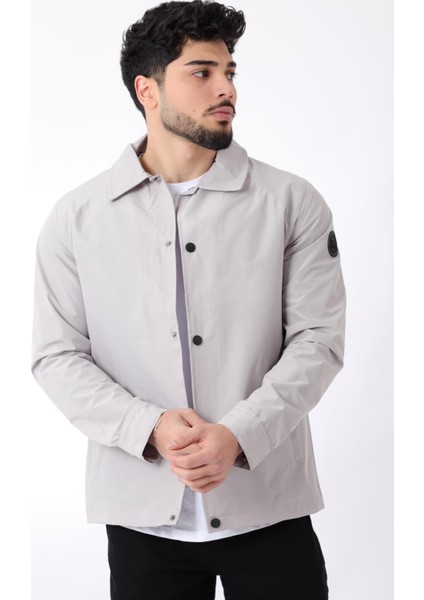 Sporlikra Kumaş Çıtçıtlı Yakalı Yağmurluk/mevsimlik Pldp 2976_60291