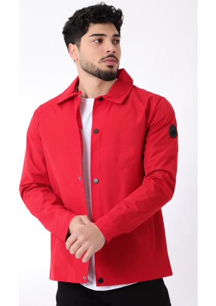 Sporlikra Kumaş Çıtçıtlı Yakalı Yağmurluk/mevsimlik Pldp 2976_60291