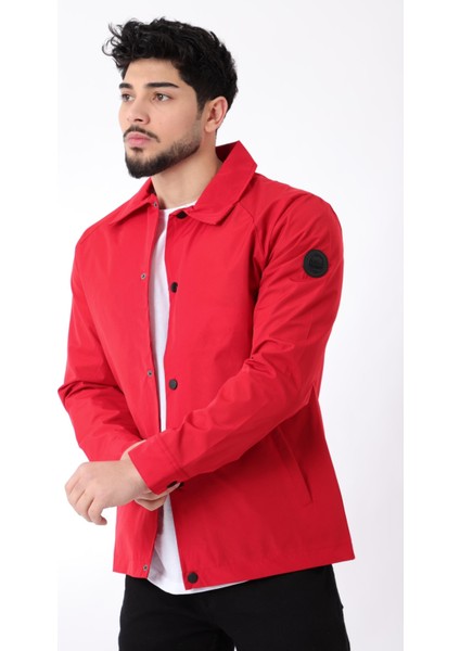 Sporlikra Kumaş Çıtçıtlı Yakalı Yağmurluk/mevsimlik Pldp 2976_60291