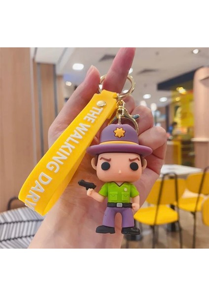The Walking Dead Karakterleri Silikon Anahtarlık Çanta Süsü