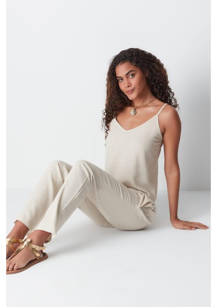 Keten Ip Askı Atlet Takım 9160 Bej indirimleri