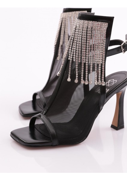 6904 Kadin Halhal Detayli Topuklu Abiye Ayakkabi fırsatları