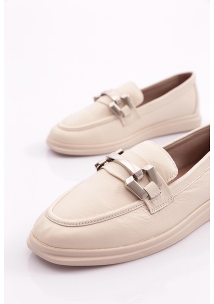981Z Kadin Metal Tokali Loafer Ayakkabi fırsatları