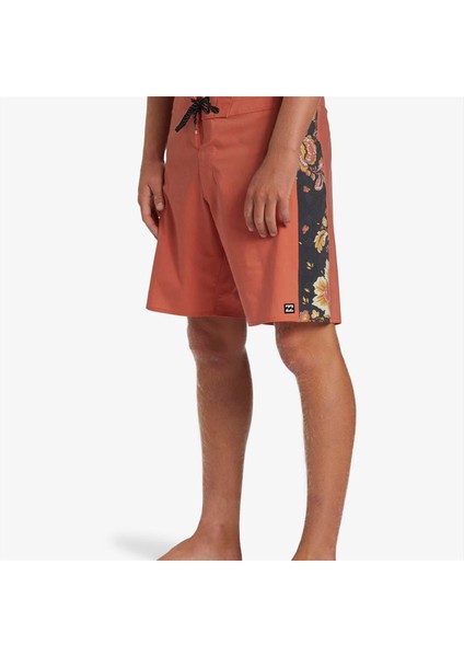 D Bah Pro Erkek Turuncu Boardshort