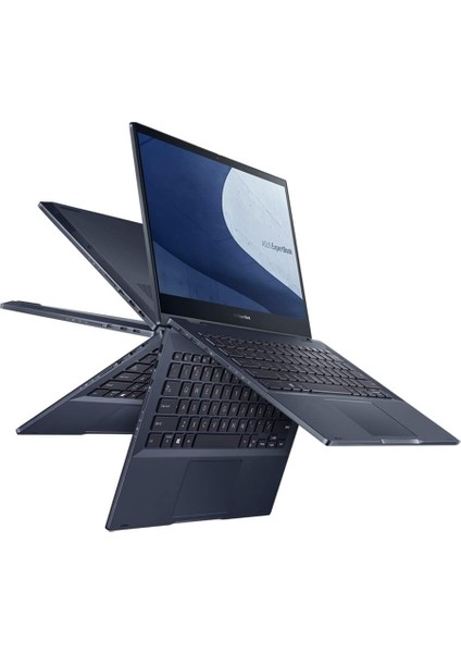 Expertbook B5 Flip B5402FVA Intel Core I7-1360P 16GB Ram 2tb SSD Freedos 14" Fhd IPS Dokunmatik Taşınabilir Bilgisayar Snertech Çantalı