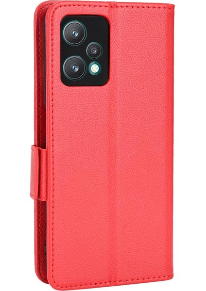 Realme 9 Pro Manyetik Yan Toka Pu Deri Kart Yuvaları Tutucu Için Kılıf (Yurt Dışından) fiyatları