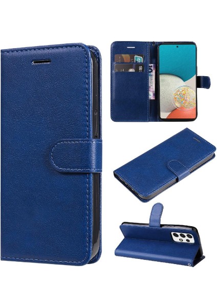 Samsung Galaxy Için Flip Case A53 5g Yüksek Kaliteli Deri Iş Cüzdan (Yurt Dışından)