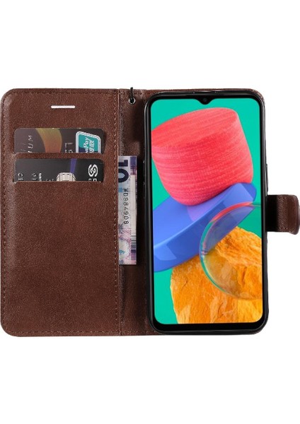 Samsung Galaxy M33 5g Iş Cüzdan Telefon Kılıfı Klasik Için Flip Case (Yurt Dışından) indirimleri
