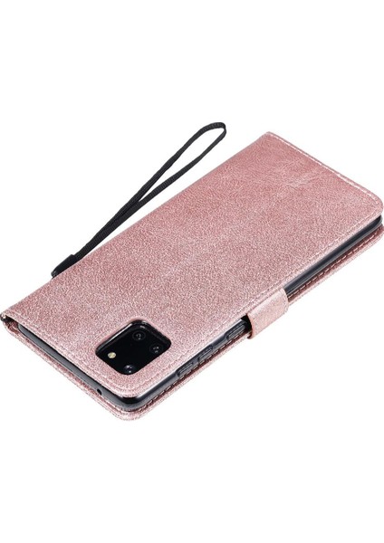 Samsung Galaxy Not 10 Lite Için Flip Case Kart Yuvası ile Yüksek Kalite Kılıf (Yurt Dışından)