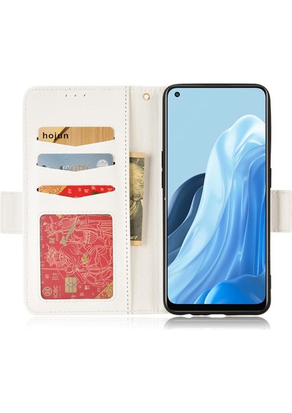 Oppo Bulmak Için Kılıf X5 Lite Yan Toka Manyetik Pu Deri Kart Yuvaları (Yurt Dışından)