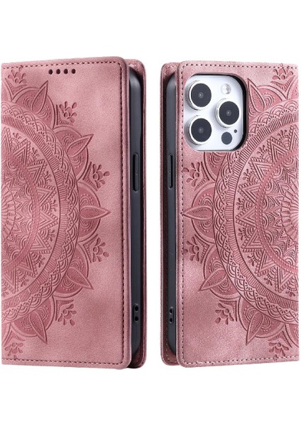 IPhone 15 Için Kılıf Pro Darbeye Kapak Kapak Pu Deri Tam Koruma (Yurt Dışından)