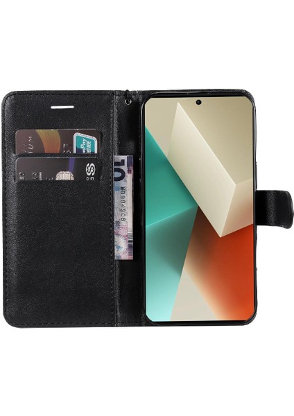 Xiaomi Redmi Not 13 Için Flip Case 5g Yüksek Kaliteli Deri Iş Cüzdan (Yurt Dışından)