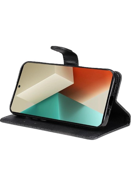 Xiaomi Redmi Not 13 Için Flip Case 5g Yüksek Kaliteli Deri Iş Cüzdan (Yurt Dışından)