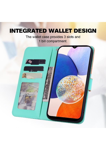 Samsung Galaxy A14 5g Için Kılıf Cüzdan Kapak Çevirin Basit Iş Deri (Yurt Dışından) indirimleri