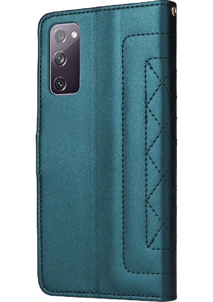 Samsung Galaxy S20 Fe Için Flip Case Deri Kılıf Kapak Basit Cüzdan (Yurt Dışından)