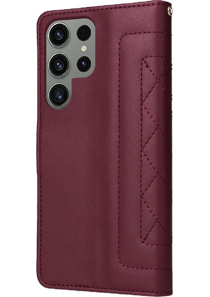 Samsung Galaxy S23 Ultra Basit Iş Deri Kılıf Flip Case Için Flip Case (Yurt Dışından) modelleri