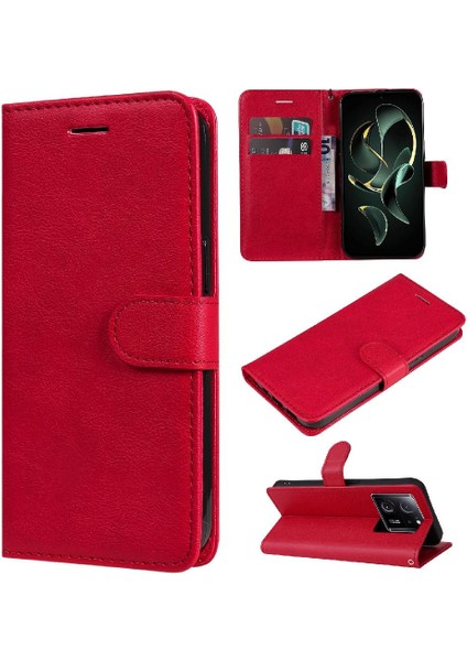Kart Yuvası ile Xiaomi Redmi K60 Ultra Yüksek Kaliteli Deri Için Flip Case (Yurt Dışından)