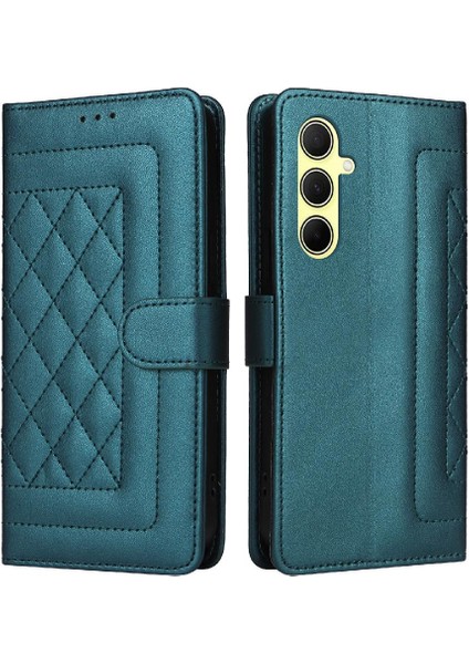 Manyi Mall Samsung Galaxy A35 Flip Kapak Için Flip Case Darbeye Basit Iş (Yurt Dışından)