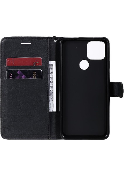 Kart Yuvası ile Google Piksel 5 Xl Iş Cüzdan Telefon Kılıfı Için Flip Case (Yurt Dışından)