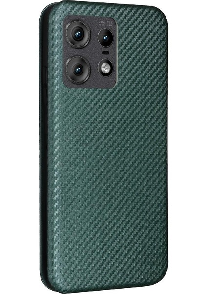 Motorola Moto Kenar 50 Pro Kart Ekleme Deri Folio Flip Case Için Kılıf (Yurt Dışından)