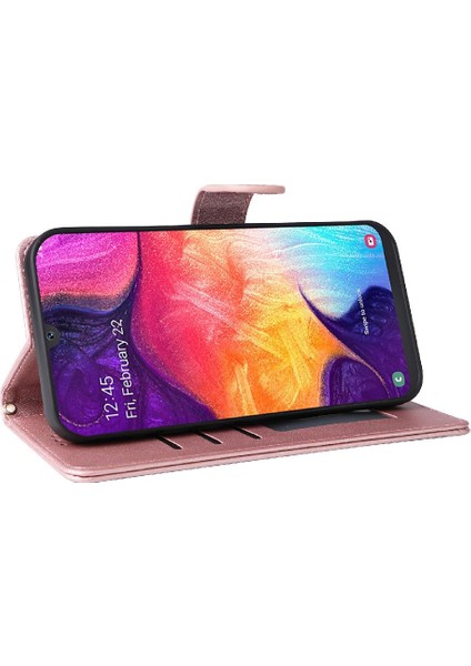 Samsung Galaxy A50 Için Flip Case Deri Kılıf Cüzdan Basit Iş Çevirme (Yurt Dışından) modelleri