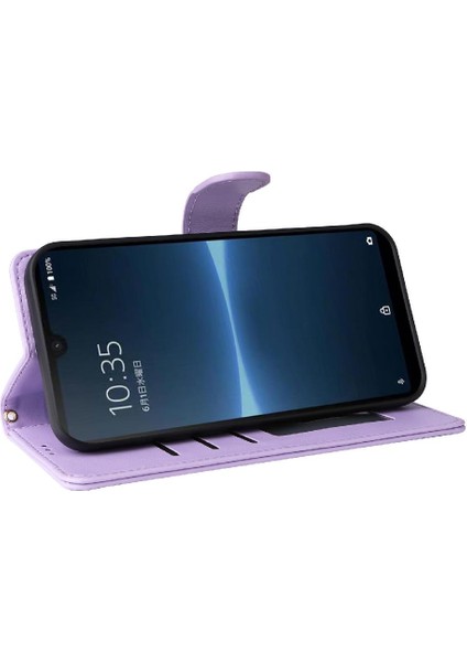 Manyi Mall Sony Xperia Ace Iii Için Flip Case Basit Iş Cüzdan Kapak Kılıfı (Yurt Dışından)