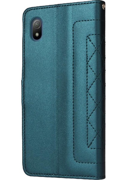 Manyi Mall Sony Xperia Ace Iii Için Flip Case Basit Iş Cüzdan Kapak Kılıfı (Yurt Dışından)