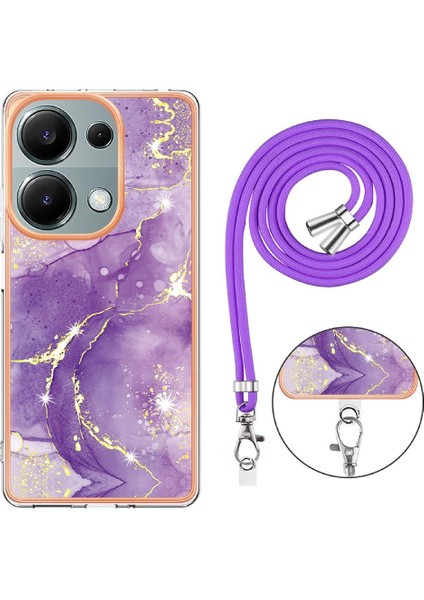 Xiaomi Poco M6 Pro 4g Tampon Mermer Crossbody Kordon Askısı Yumuşak (Yurt Dışından) indirimleri