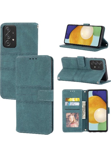 Samsung Galaxy A73 5g Manyetik Kapatma Darbeye Koruyucu Için Flip Case (Yurt Dışından)