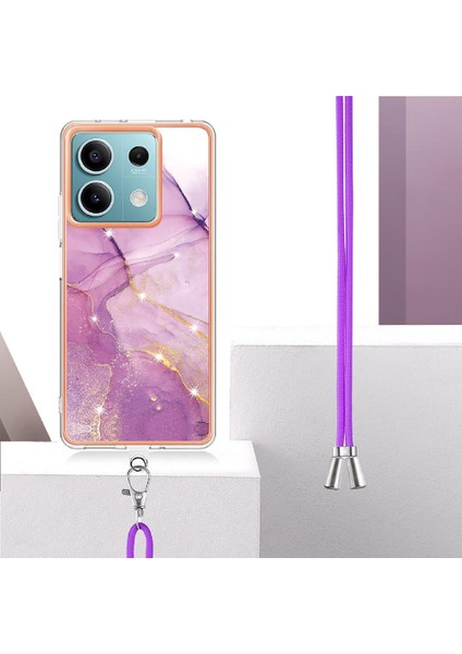 Xiaomi Redmi Için Not 13 5g Anti-Scratch Yumuşak Tampon Crossbody Kayış (Yurt Dışından)