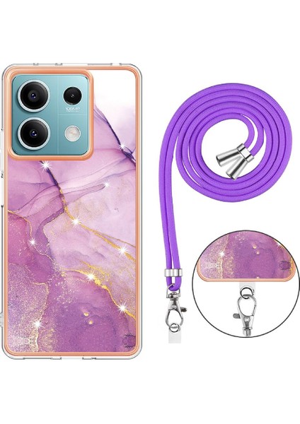 Xiaomi Redmi Için Not 13 5g Anti-Scratch Yumuşak Tampon Crossbody Kayış (Yurt Dışından)