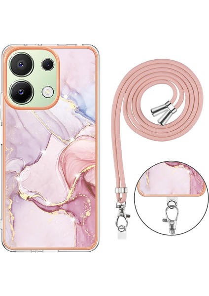 Xiaomi Redmi Için Not 13 4g Tampon Mermer Crossbody Kordon Askısı (Yurt Dışından) modelleri