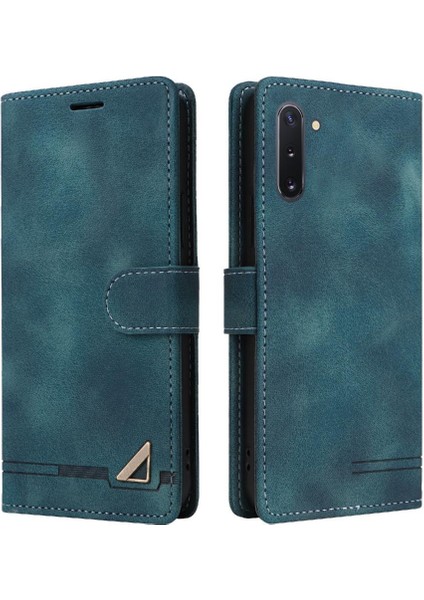 Samsung Galaxy Not 10 Için Flip Case Basit Iş Deri Kılıf Cüzdan (Yurt Dışından)