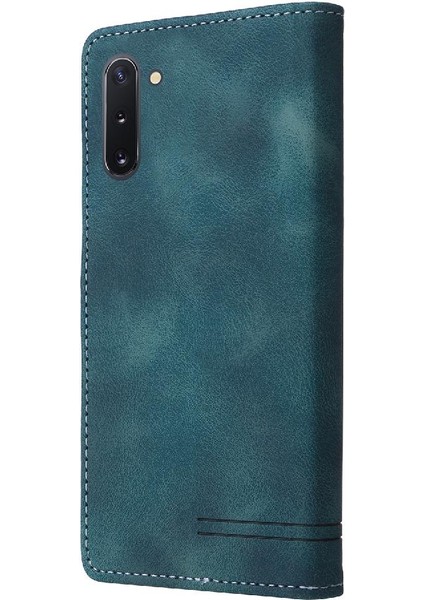 Samsung Galaxy Not 10 Için Flip Case Basit Iş Deri Kılıf Cüzdan (Yurt Dışından)