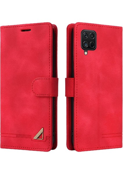 Samsung Galaxy A22 4g Deri Kılıf Için Flip Case Basit Iş Çevirme (Yurt Dışından)